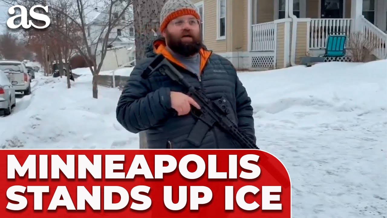 Minneapolis RESIDENT ARM himself to DEFEND their neighborhood AGAINST ICE
