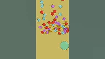 Falling 3D Blox | Blender toon animation #blender #blender3danimation