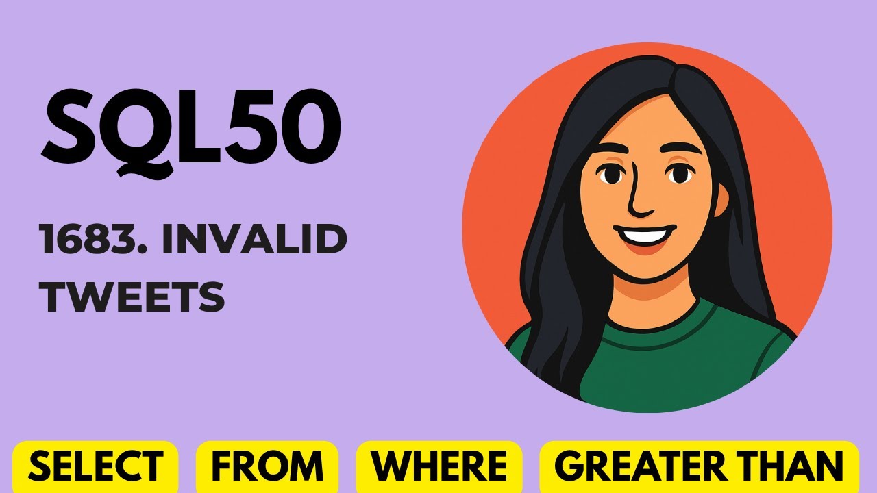 SQL50 1683. Invalid Tweets
