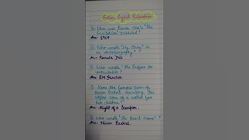 EMRS TGT English 2023 short que/ans #EMRS #exam #kvs #pgt #dsssb