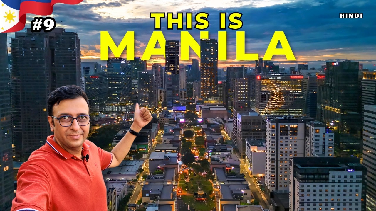 MANILA’s Many Faces: Markets, Metro & Modern Skylines!