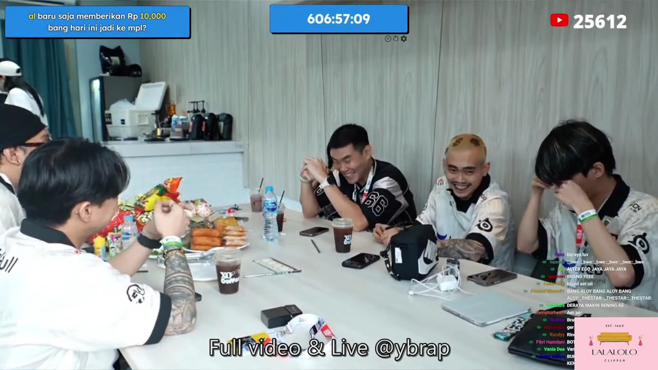 Full video A4A CLAN nonton MPL lanjut tour backstage dan makan seafood YB jadi OP  #MARAPTHON2 #136