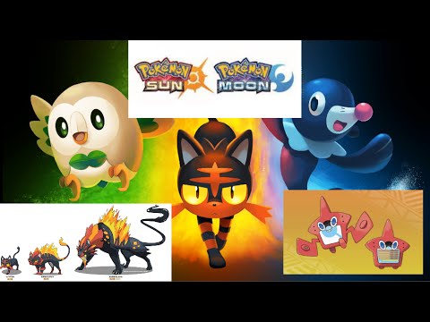 POKEMON SUN AND MOON FULL POKEDEX LEAK!!!!!!!? - YouTube
