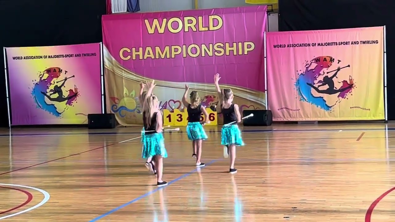 Lea Stiglerová - mistrovství světa - mažoretky