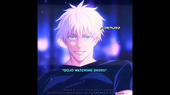 💀😂BRO PULLED OUT THAT INFINITE RIZZ ♾️🔥 #jujutsukaisen #gojo #shokoieiri #anime #rizz