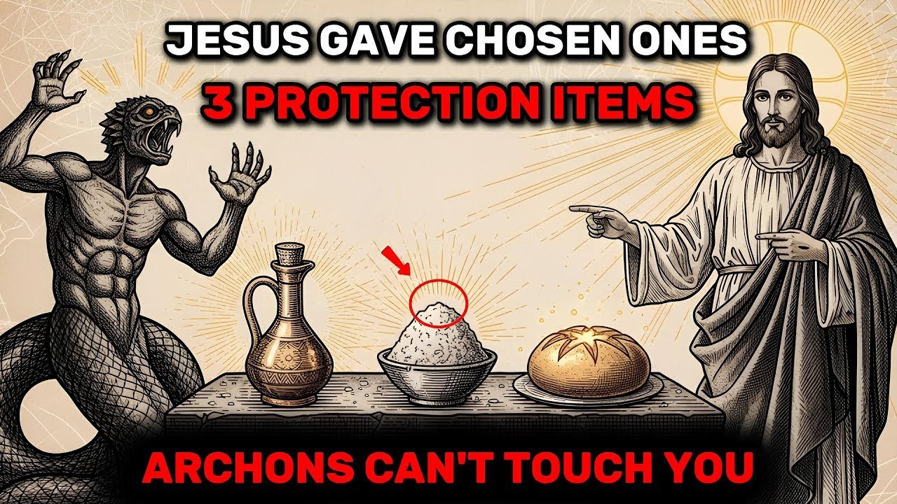 Jesus Gave Chosen Ones 3 Sacred Items To Repel Archons — The Church Banned All Three