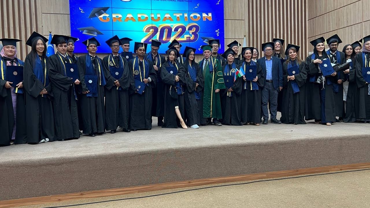 Graduation Ceremony In Silk Road International University Of Tourism And Cultural Heritage Samarkand