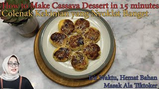Download Lagu HOW TO MAKE CASSAVA DESSERT IN 15 MINUTES. Colenak Kekinian - Tetap Enak dan Legit MP3