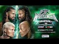 مبارزه نفس گیر با راک و رومن در رسلمنیا 40 شب اوووول WWE 2k24 Wrestlemania 40 Night 1