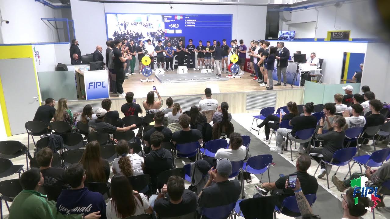 5 ° TROFEO NEXT GENERATION DI POWERLIFTING CLASSIC MASCHILE JUNIOR Cat. -93  kg.