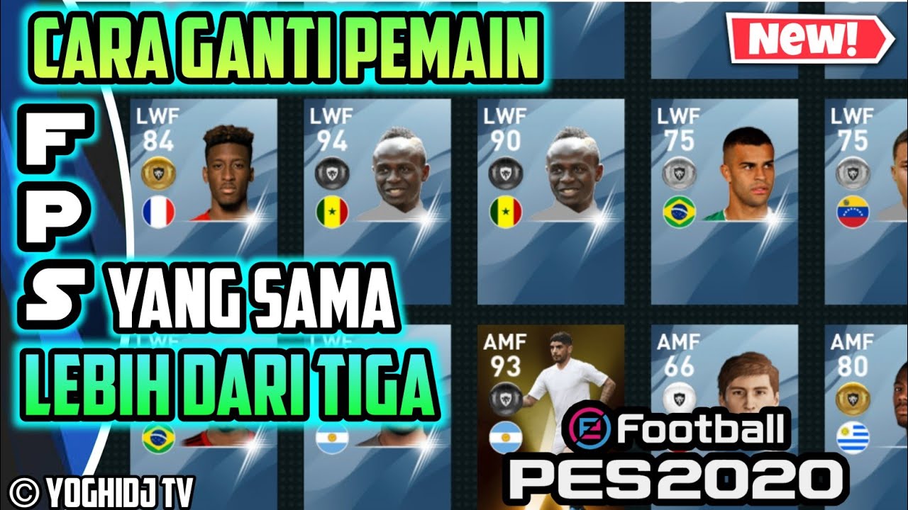 Cara Tukar Kartu Pemain yang Sama Lebih dari Dua Pes 2020  