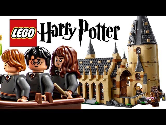 I am in LOVE. - LEGO Harry Potter 2018 Hogwarts Great Hall! - YouTube