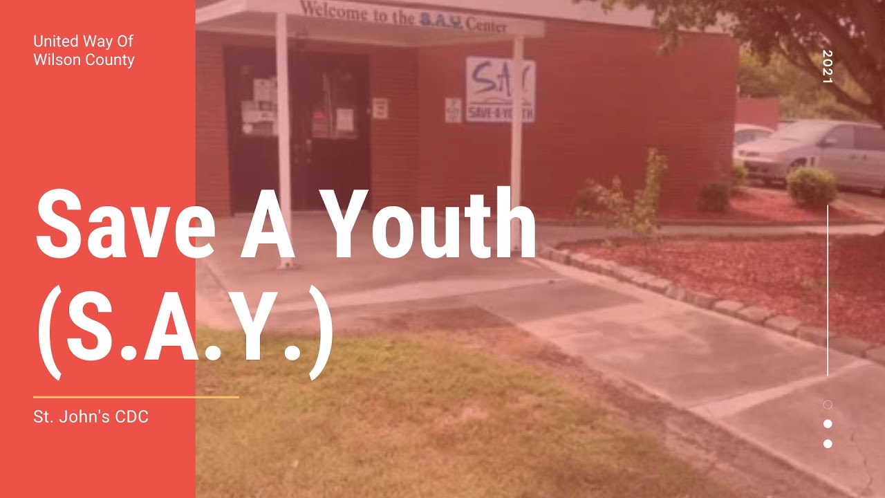 S A Y  Save a Youth 2021 United Way Campaign