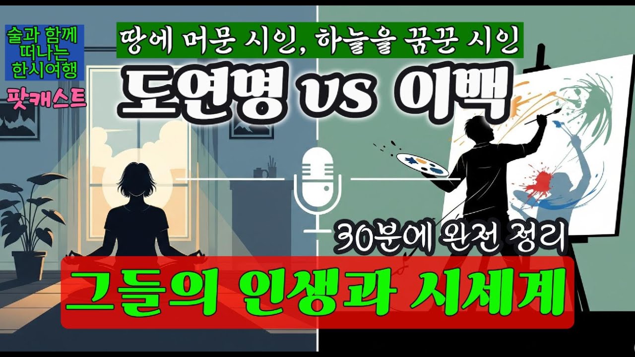 30분 완성 : 도연명 vs 이백, 전원의 현자와 우주의 신선