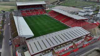 Pittodrie,Aberdeen Football Club,Capacity 20,866.