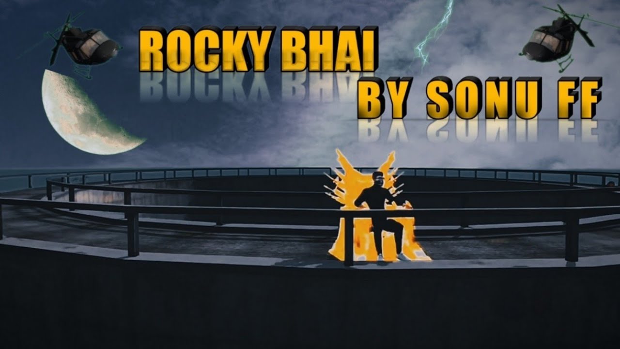 ROCKY BHAI Free Fire  | Best Edited Montage | By Sonu FF.