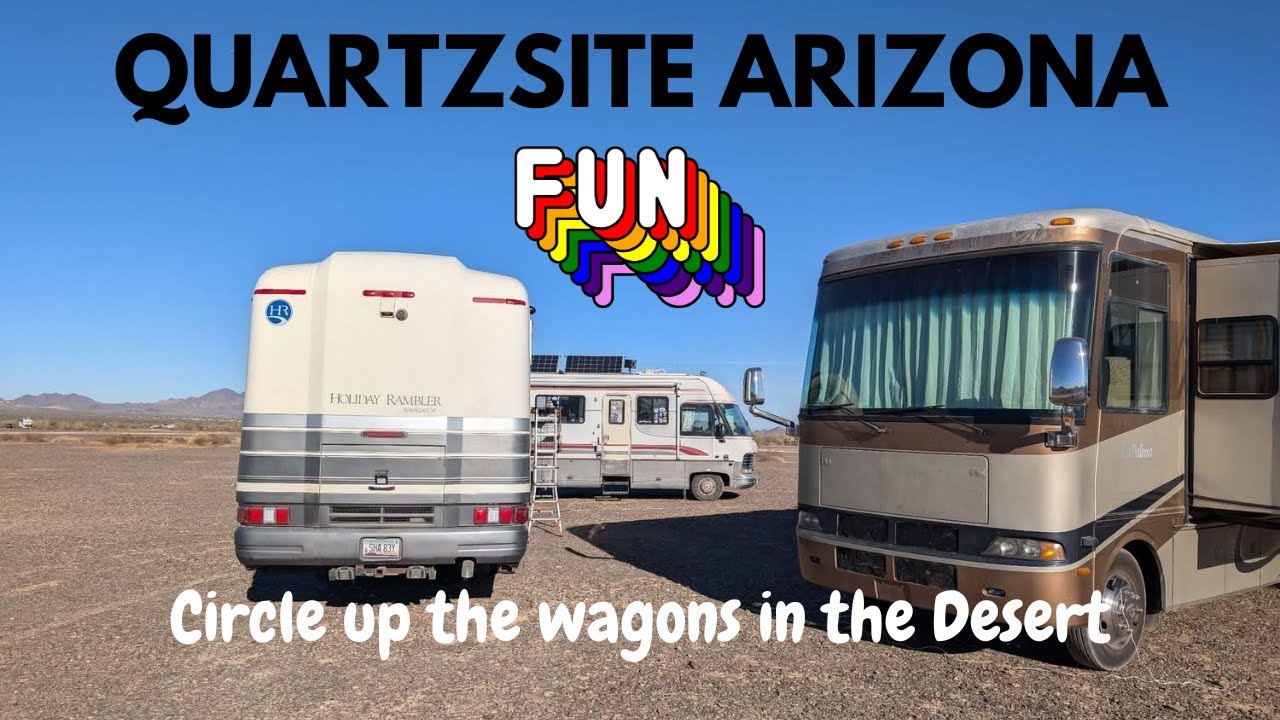 Discover QUARTZSITE's RV Show and Flea Market Secrets!