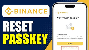 How To Reset Binance Passkey - Step By Step (2025 Guide)
