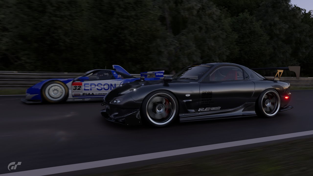[PS5] GT7 Nürburgring RE Amemiya FD3S RX-7 VS HONDA NSX GT500 '08 (v1 ...