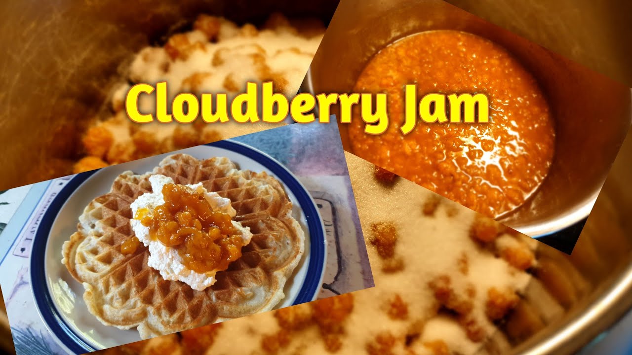 How to cook Cloudberry jam only two ingredients/hjortron sylt