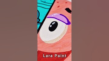 Drawing Spongebob Squarepants, But 4 Different Styles Pt.3 🌊⭐️🪼 #patrick  Style! #shorts
