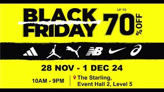 Jualan Black Friday Diskaun Sehingga 70% Di The Starling