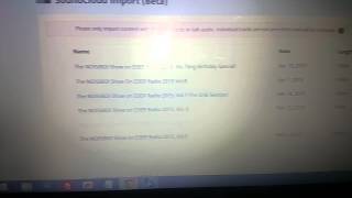 Soundcloud pulling tool for Mixcloud. Beta test.