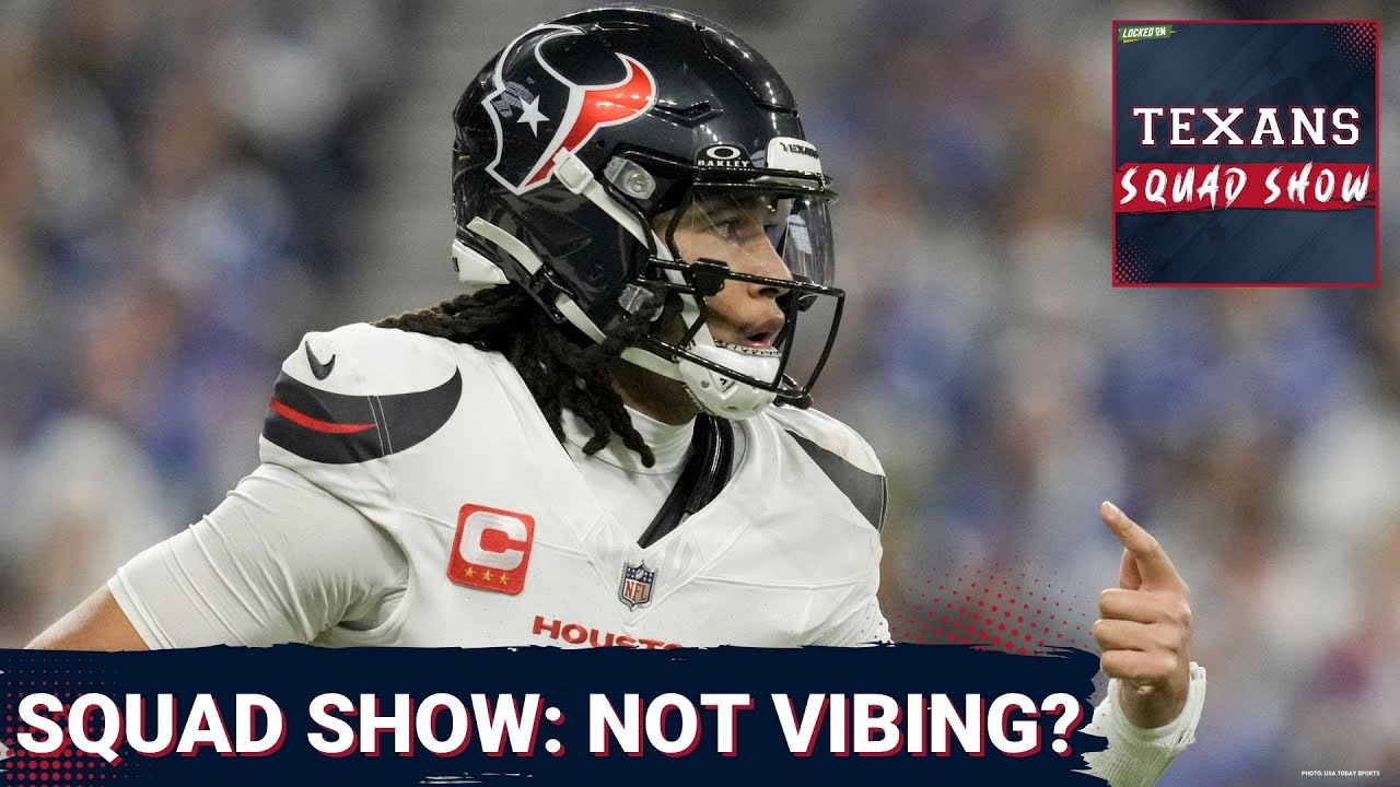 TEXANS SQUAD SHOW: Is There Reason To Be Concerned About The CJ Stroud, Nick Caley Relationship?