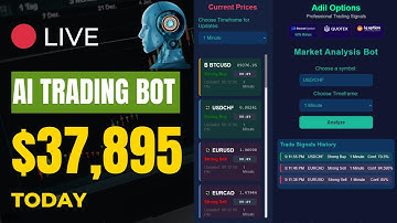 Pocket Option $50 → $37,895 AI Bot Strategy! Binary Options Trading Strategy! Trading Strategy 2025