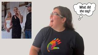 Full Real-Speed ASL Breakdown with @DeafBlind Artists Elizzy Schmaltz (Intermediate Level) Update