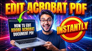 How to Edit Adobe Acrobat Document PDF | Step-by-Step Tutorial