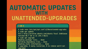 Debian/Ubuntu: Enable and Disable Automatic Updates with Unattended-Upgrades