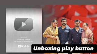 Silver play button unboxing | ashi2winz | kasaragod slang 