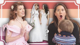 Our twoyearold questions our wedding
