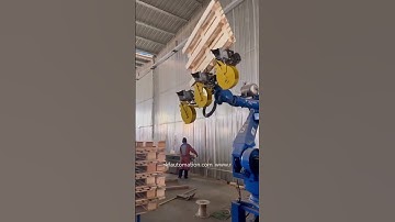 👏👏Automatic nailing by Yaskawa robot!