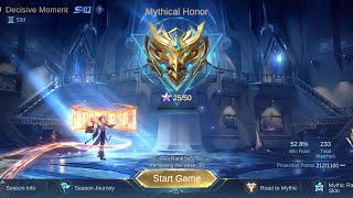 RANK PUSH 2 more star to HONOR.