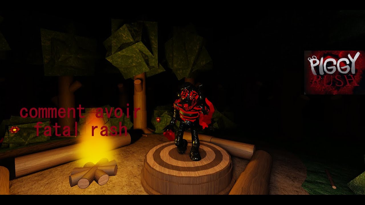 comment avoir le skin fatal rash sur piggy rush