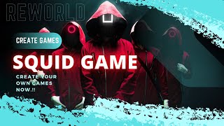 BEST GAMING PLATFORM REWORLD | CREATE YOUR OWN GAME | SQUID GAME screenshot 4