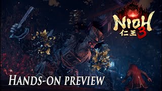 Hands-on Nioh 3 preview event - (Crucible bossfight)