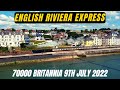 Britannia 70000 through Dawlish - Full Video