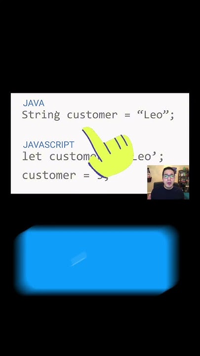 JavaScript es un lenguaje de tipado dinámico (dynamically typed) - YouTube