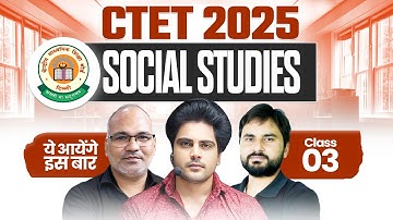 CTET 2025 SST Class 3 By Sachin Academy live 8pm