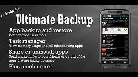 Como hacer una copia de seguridad de aplicaciones de tu Android sin ser root