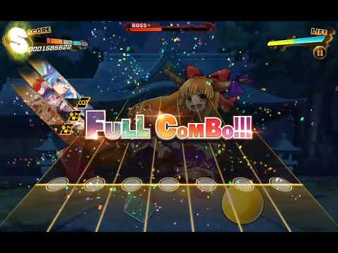 （Lunatic初のFULLCOMBO!!!）愛き夜道 feat. ランコ(豚乙女)雨天決行　Lunatic『28』【東方ダンマクカグラ/ダンカグ】
