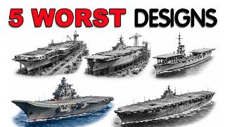 The 5 MOST DISASTROUS Aircraft Carrier Designs in History (With Real Photos)