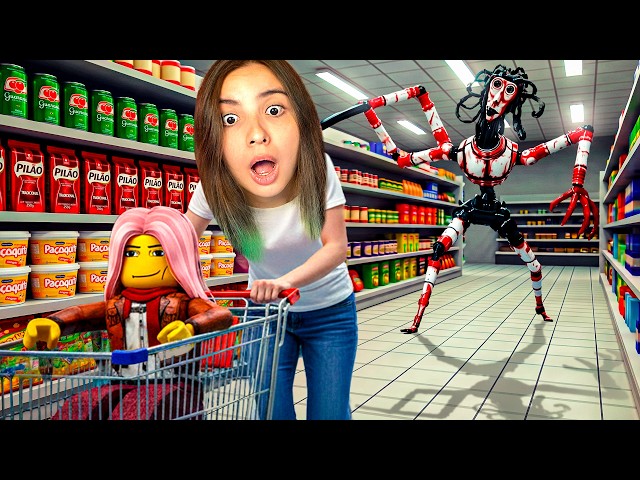 SÓ PRECISO FAZER COMPRAS NESSE MERCADO MAS... TEM ALGO ATRÁS DE MIM.