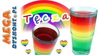 Tęczowy Eksperyment Tęcza W Szklance Kreatywne Zabawy