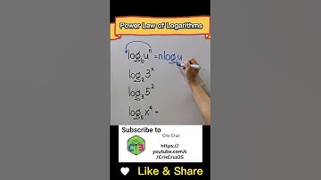 Laws on Logarithms 🤯 #shorts #maths #logarithm #fyp