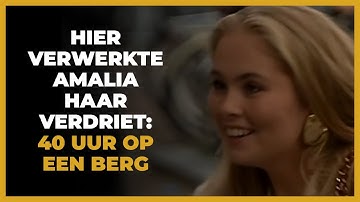 Op deze bijzondere plek verwerkte Amalia haar verdriet: ´40 uur alleen op een berg´