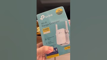 TP-Link TL-WA855RE 2.4GHz Wi-Fi Range Extender unboxing 📦📶